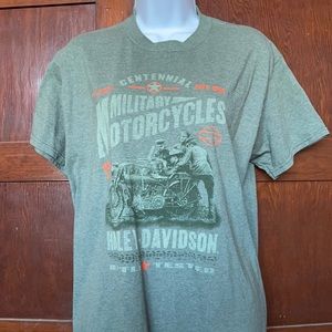 Military Harley Davidson T-shirt